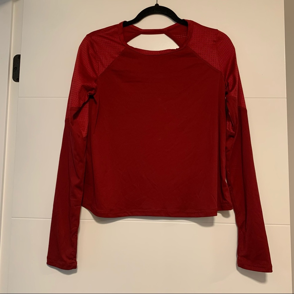 Champion | Long Sleeve Cut Out Athletic Shirt